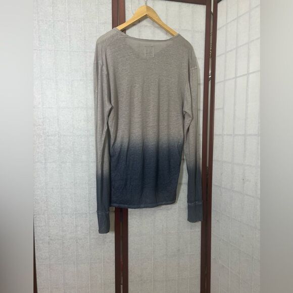 ZADIG & VOLTAIRE MONASTIR T-SHIRT 100% LINEN SIZE L - Picture 3 of 11